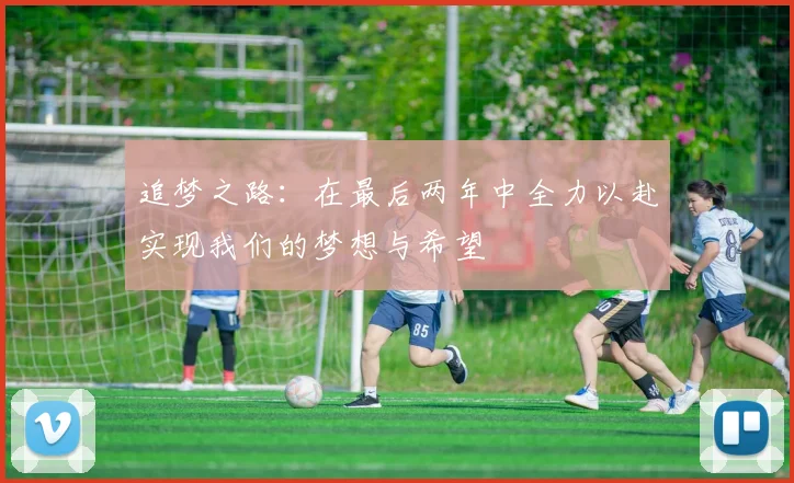 追梦之路：在最后两年中全力以赴实现我们的梦想与希望